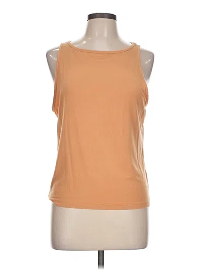 Pre-owned Jcrew Sleeveless T-shirt In Brown