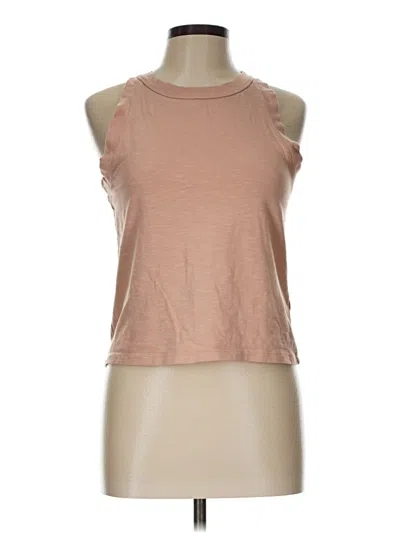 Pre-owned Jcrew Sleeveless T-shirt In Brown