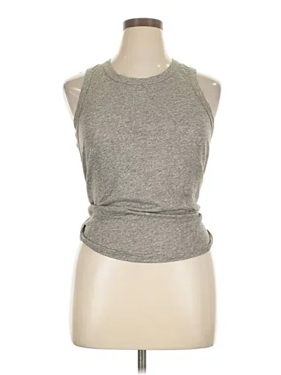 Pre-owned Jcrew Sleeveless T-shirt In Gray