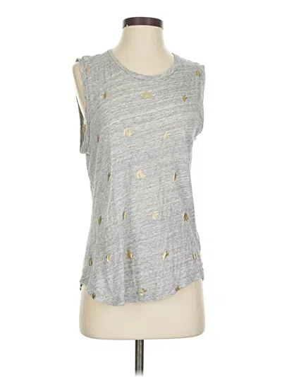 Pre-owned Jcrew Sleeveless T-shirt In Gray