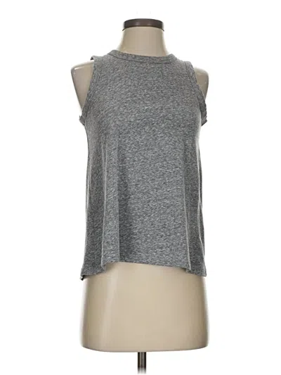 Pre-owned Jcrew Sleeveless T-shirt In Gray