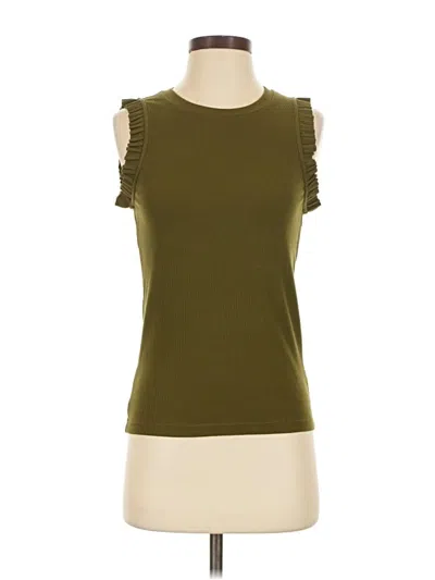 Pre-owned Jcrew Sleeveless T-shirt In Green