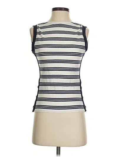 Pre-owned Jcrew Sleeveless T-shirt In Ivory