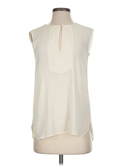 Pre-owned Jcrew Sleeveless T-shirt In Ivory