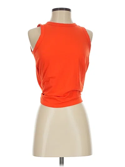 Pre-owned Jcrew Sleeveless T-shirt In Orange