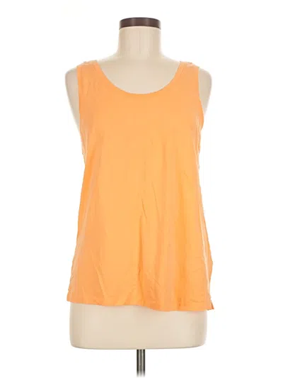 Pre-owned Jcrew Sleeveless T-shirt In Orange
