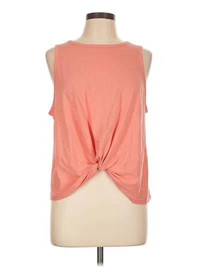 Pre-owned Jcrew Sleeveless T-shirt In Orange