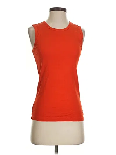 Pre-owned Jcrew Sleeveless T-shirt In Orange