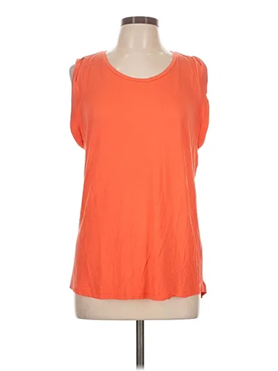 Pre-owned Jcrew Sleeveless T-shirt In Orange