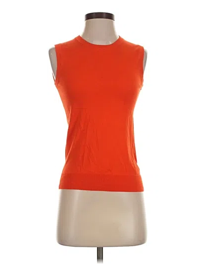 Pre-owned Jcrew Sleeveless T-shirt In Orange