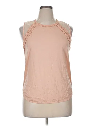 Pre-owned Jcrew Sleeveless T-shirt In Pink