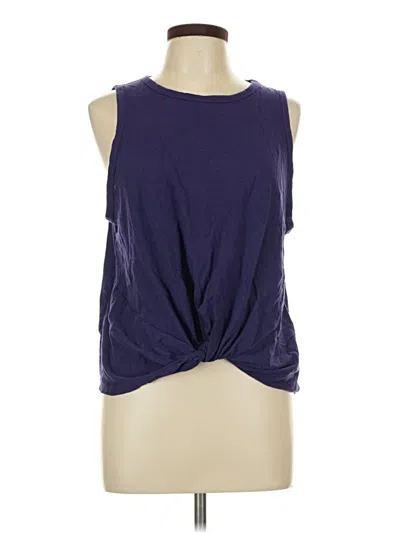 Pre-owned Jcrew Sleeveless T-shirt In Purple