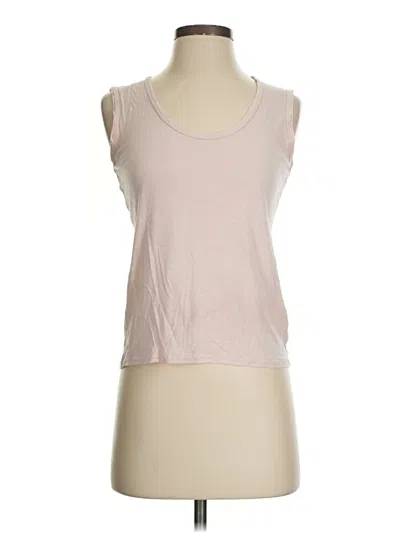 Pre-owned Jcrew Sleeveless T-shirt In Tan