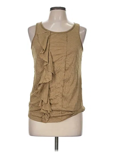 Pre-owned Jcrew Sleeveless T-shirt In Tan
