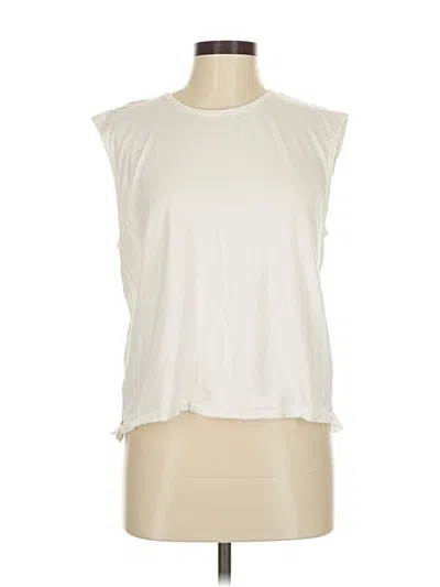 Pre-owned Jcrew Sleeveless T-shirt In White