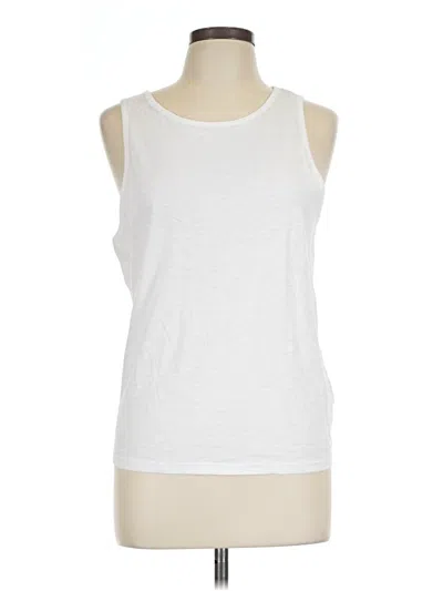 Pre-owned Jcrew Sleeveless T-shirt In White