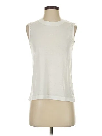 Pre-owned Jcrew Sleeveless T-shirt In White