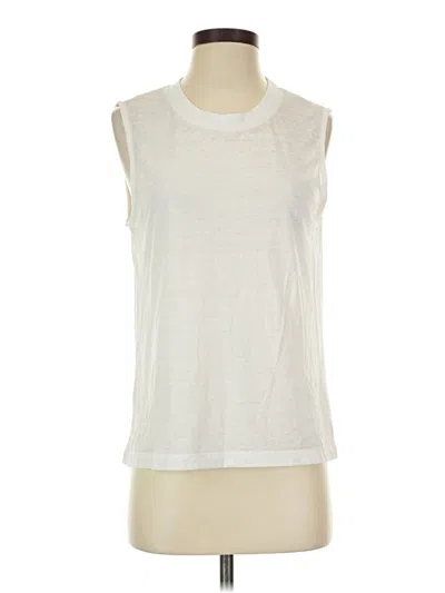 Pre-owned Jcrew Sleeveless T-shirt In White