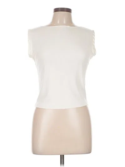 Pre-owned Jcrew Sleeveless T-shirt In White