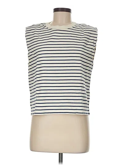 Pre-owned Jcrew Sleeveless T-shirt In White
