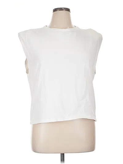 Pre-owned Jcrew Sleeveless T-shirt In White