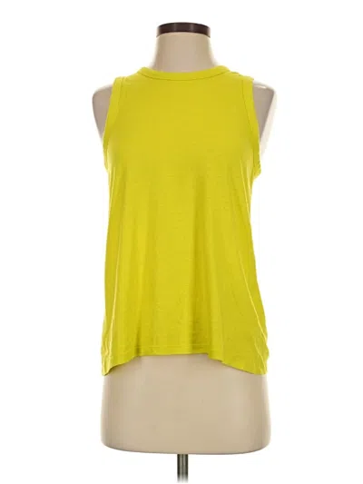 Pre-owned Jcrew Sleeveless T-shirt In Yellow