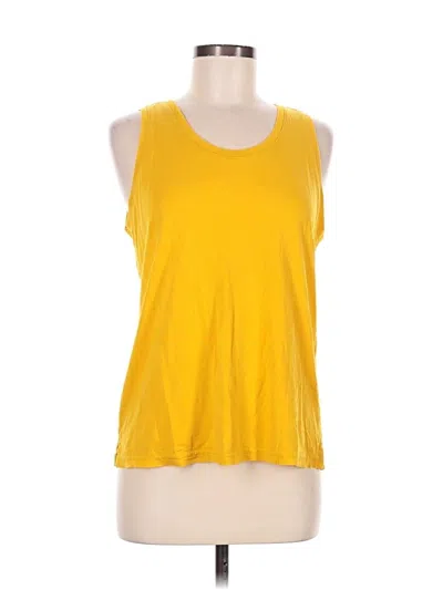 Pre-owned Jcrew Sleeveless T-shirt In Yellow
