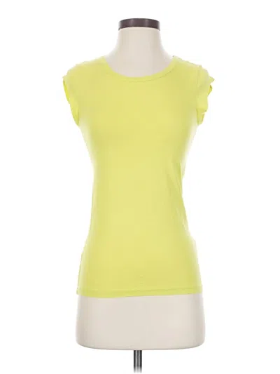 Pre-owned Jcrew Sleeveless T-shirt In Yellow