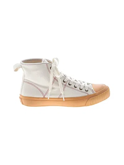 Pre-owned Jcrew Sneakers In Ivory