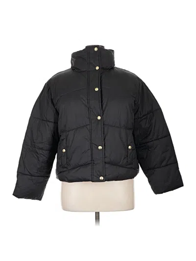Pre-owned Jcrew Snow Jacket In Black