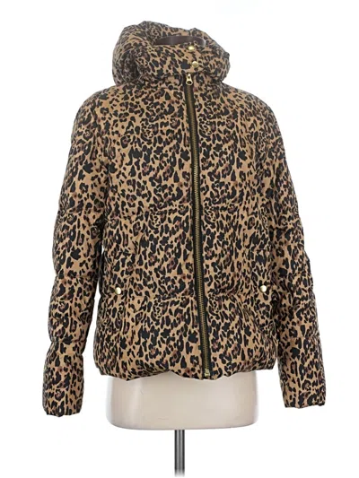 Pre-owned Jcrew Snow Jacket In Gold