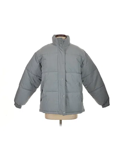 Pre-owned Jcrew Snow Jacket In Gray