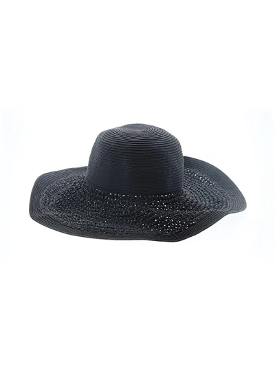 Pre-owned Jcrew Sun Hat In Black