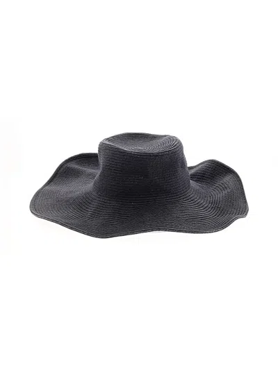 Pre-owned Jcrew Sun Hat In Blue