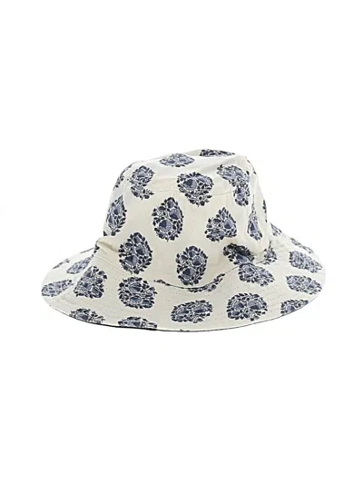 Pre-owned Jcrew Sun Hat In Ivory