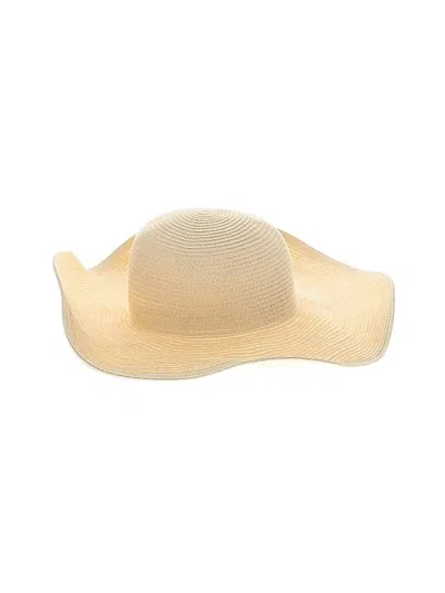 Pre-owned Jcrew Sun Hat In Tan