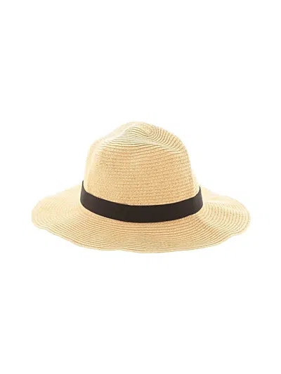 Pre-owned Jcrew Sun Hat In Tan