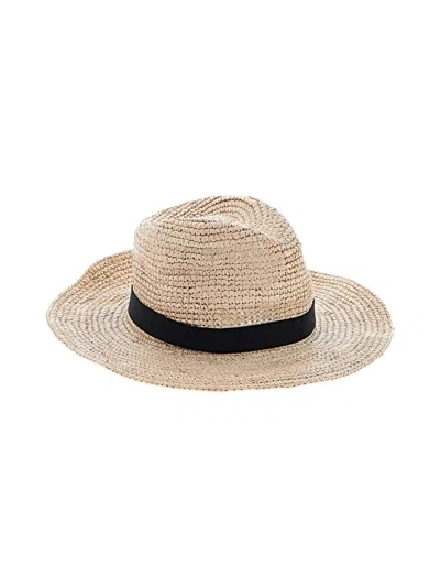 Pre-owned Jcrew Sun Hat In Tan