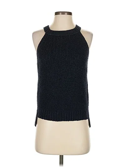 Pre-owned Jcrew Sweater Vest In Black