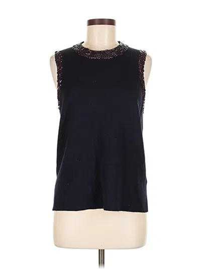 Pre-owned Jcrew Sweater Vest In Black