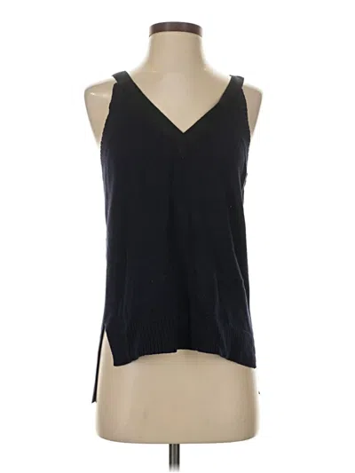 Pre-owned Jcrew Sweater Vest In Black