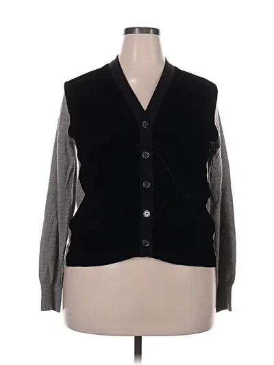 Pre-owned Jcrew Sweater Vest In Black