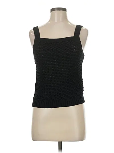 Pre-owned Jcrew Sweater Vest In Black