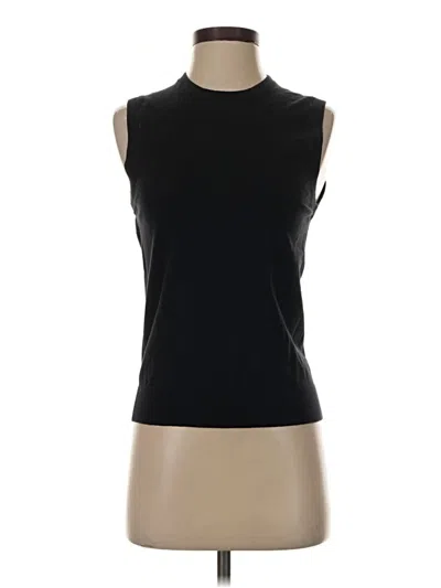 Pre-owned Jcrew Sweater Vest In Black