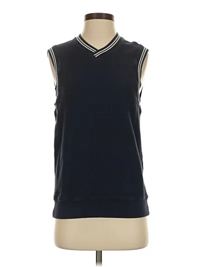 Pre-owned Jcrew Sweater Vest In Black