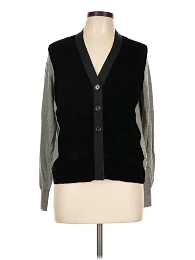 Pre-owned Jcrew Sweater Vest In Black