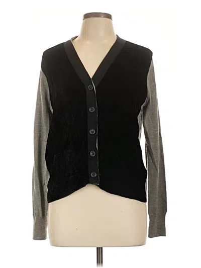 Pre-owned Jcrew Sweater Vest In Black