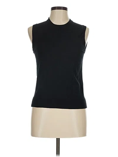 Pre-owned Jcrew Sweater Vest In Black