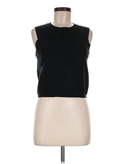 Pre-owned Jcrew Sweater Vest In Black
