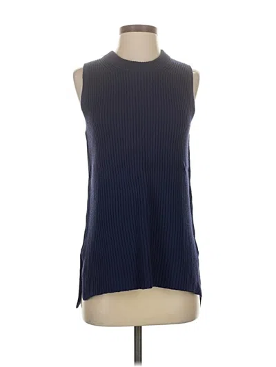 Pre-owned Jcrew Sweater Vest In Blue